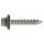 Винт GTR W самонарезающий c покрытием gRey.coat, с шайбой A16 и прокладкой EPDM, Диаметр винта, мм: 6,4, Длина винта L, мм: 41 