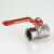 Кран шар. COMPACT, стальная рукоятка 1/2" вн.-вн. Valtec VT.090.N.04, Размер крана: 1/2" ,фото 3