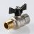 Кран шаровой усиленный бабочка вн нар VALTEC PERFECT, Размер крана: 1/2" ,фото 3