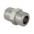 Ниппель нерж. сталь 1/2"х1/2" Valtec VTi.582.I.0404, Резьба подключения: 1/2" 