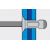 Заклепка вытяжная Ал/Ст 4,0х11 многозажимная / потайной бортик 120° Bralo, Диаметр гильзы, d1 мм: 4, Длина гильзы, L  мм: 11, Диаметр бортика, мм: 7,3 ,фото 3