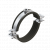 Хомут для сверхвысоких нагрузок PI-ХНD 2 1/2" (75-84) M12 30x3FV Termoclip, Размер хомута в дюймах: 2 ½”, Для трубы диаметром, мм: 75-84, Материал хомута: Сталь оцинкованная, Метрическая резьба: М12 