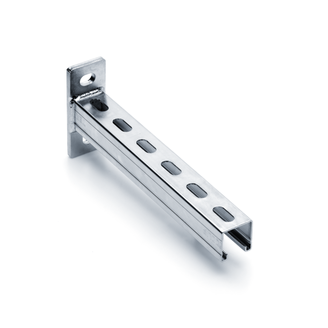 Консоль монтажная ТСА 41x41x2,0- 300 Termoclip, Длина консоли, мм: 300, Материал профиля: Оцинкованный ,фото 2