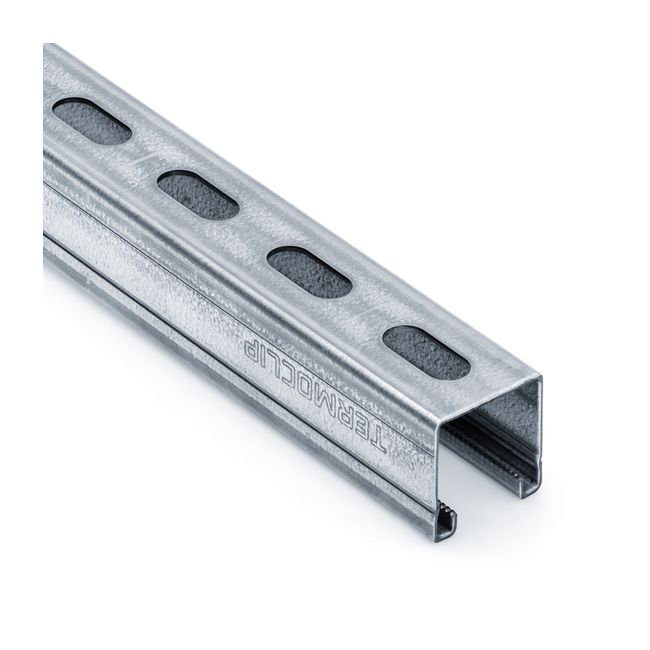 Профиль монтажный TSC 41х 41x1,5-3000 Zn275 Termoclip, Толщина профиля, мм: 1,5, Длина профиля, м: 3, Материал профиля: Оцинкованный Zn275 ,фото 3