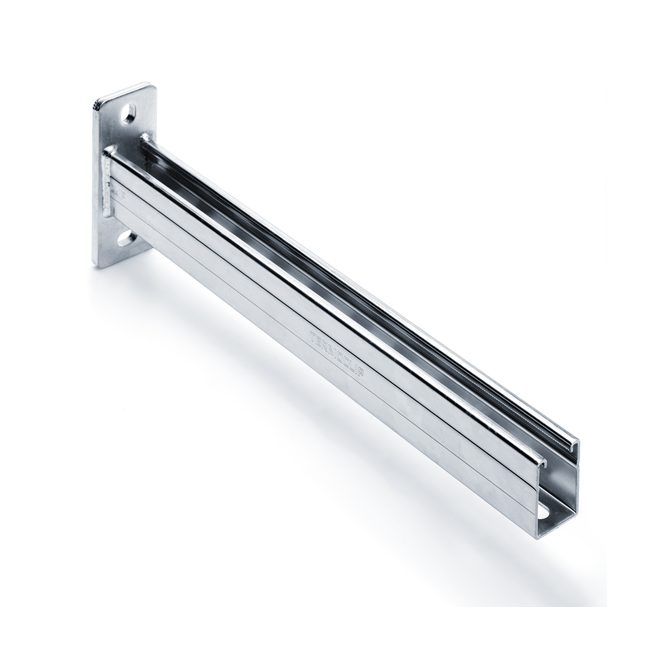 Консоль монтажная ТСА 41x62x2,5- 500 Termoclip, Длина консоли, мм: 500, Материал профиля: Оцинкованный ,фото 3