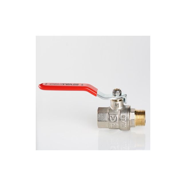 Кран шар. BASE, стальная рукоятка 1/2" вн.-нар. Valtec VT.215.N.04, Размер крана: 1/2" ,фото 3