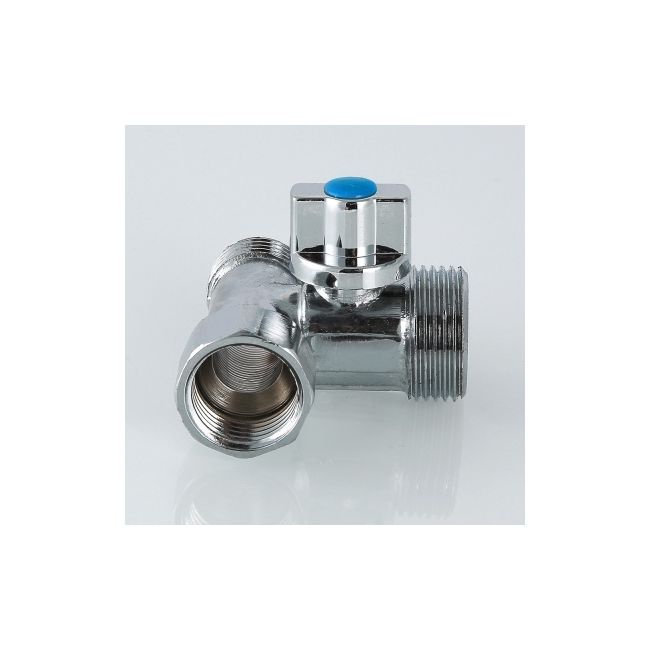 Кран шар. для подкл. с/т приборов 1/2"х3/4"х1/2" Valtec VT.256.N.04 ,фото 3