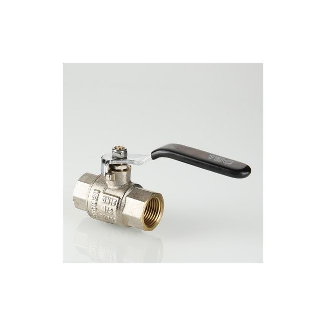 Кран шар. PERFECT, стальная рукоятка 1/2" вн.-вн. Valtec VT.314.N.04, Размер крана: 1/2" ,фото 2