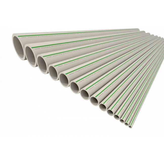 Труба полипропиленовая PP-RCT UNI SDR 9, S 4, PN 22 (по 2 метра) FV plast, Наружный диаметр трубы, мм: 32 