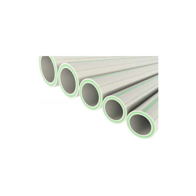 Труба FV PPR FASER S2,5, SDR6, PN 20, Материал трубы: Цельнопластиковая, Наружный диаметр трубы, мм: 63 