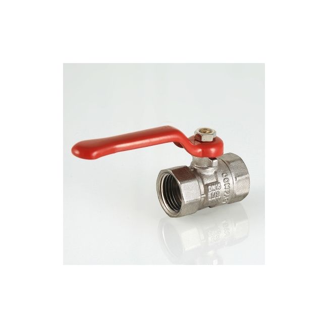 Кран шар. COMPACT, стальная рукоятка 1/2" вн.-вн. Valtec VT.090.N.04, Размер крана: 1/2" ,фото 3