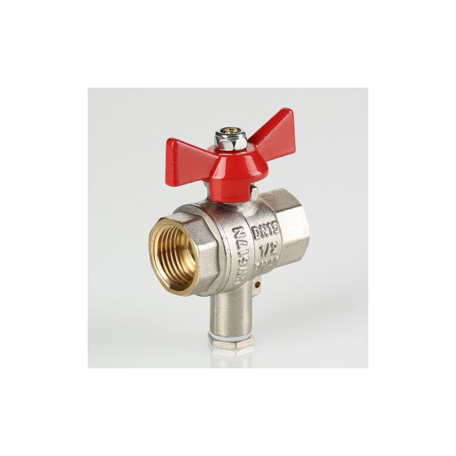 Кран шар. для подкл. датчика темп., 1/2" Valtec VT.247.N.04, Размер крана: 1/2" ,фото 3