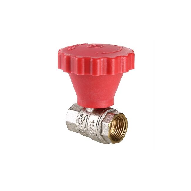 Кран шар. с плавным открыванием 3/4" вн.-вн. Valtec VT.252.N.05, Размер крана: 3/4" 