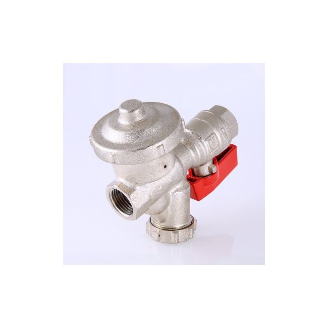 Кран шаровой со встроенным фильтром и редуктором давления (КФРД), универсальный Valtec VT.300.N.04 ,фото 2