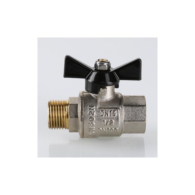Кран шаровой усиленный бабочка вн нар VALTEC PERFECT, Размер крана: 1/2" ,фото 2