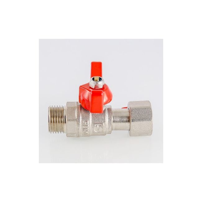 Кран шаровой для подключения манометра, 1/2"нар -1/2"вн. Valtec VT.806.N.0404, Размер крана: 1/2"х1/2" ,фото 3