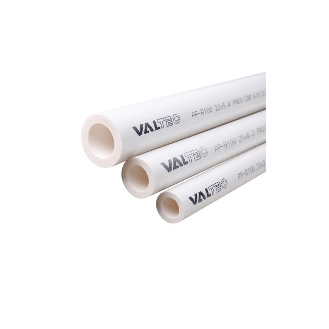 Труба PPR-ALUX, PN25, 40 MM (белый) Valtec VTp.700.AL25.40, Наружный диаметр трубы, мм: 40 