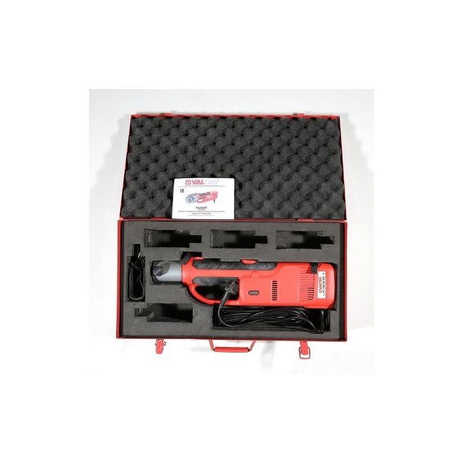 Пресс-инструмент электрический VALTEC "CZ" (без насадок), универсальный, в стальном ящике Valtec VT.1550.UCZ.220 ,фото 4