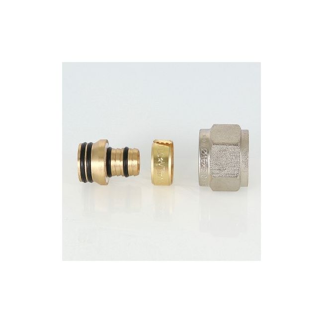 Соединитель коллекторный обжимной для м./п. трубы 16 (2,0) Valtec VTc.710.N.1604 ,фото 2