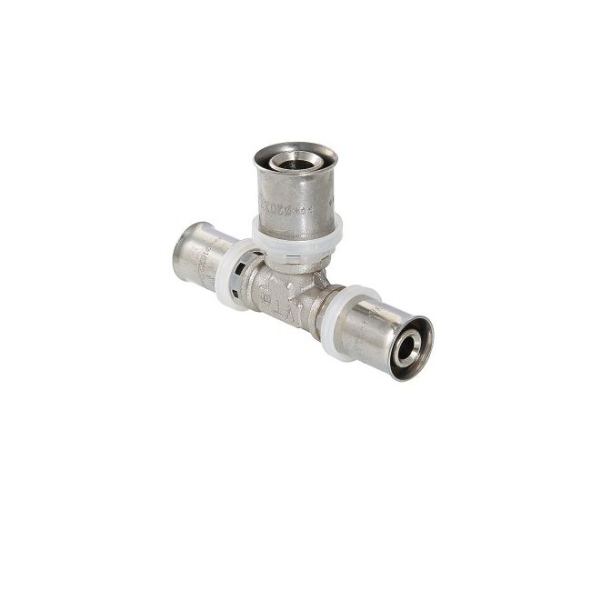 Тройник пресс 32х32х20 Valtec VTm.231.N.323220, Для трубы диаметром, мм: 32х32х20 