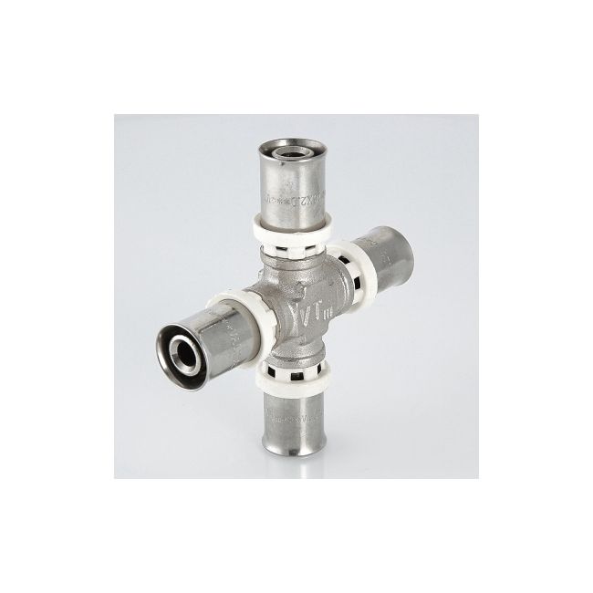 Крестовина пресс 16х16х16х16 Valtec VTm.241.N.161616, Для трубы диаметром, мм: 16 ,фото 2