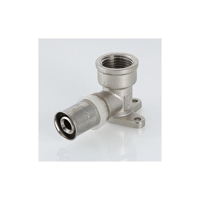 Водорозетка пресс 16х1/2" Valtec VTm.254.N.001604, Для трубы диаметром, мм: 16, Размер изделия: 16 мм х 1/2, Резьба подключения: 1/2" вн ,фото 3