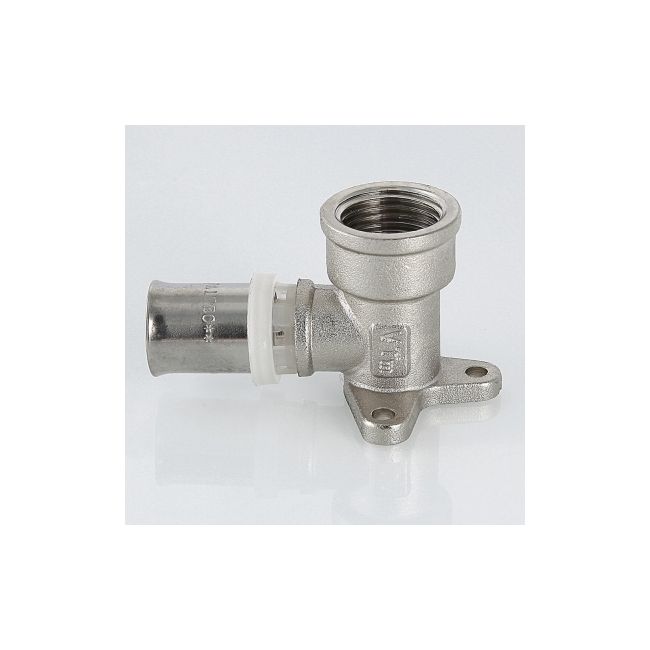 Водорозетка пресс 16х1/2" Valtec VTm.254.N.001604, Для трубы диаметром, мм: 16, Размер изделия: 16 мм х 1/2, Резьба подключения: 1/2" вн ,фото 2