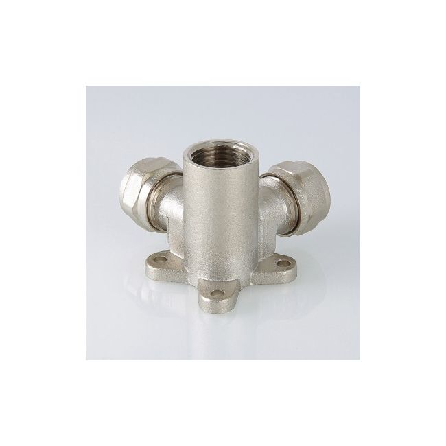 Водорозетка обжимная проходная 16х1/2" Valtec VTm.334.N.160416, Размер изделия: 16 мм х 1/2 ,фото 2