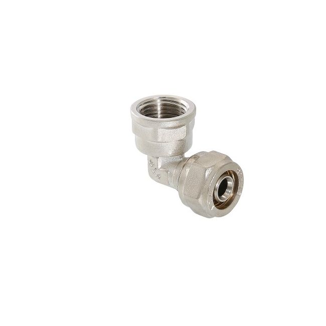 Угольник обжимной с переходом на вн. р. 20х3/4" Valtec VTm.352.N.002005, Размер изделия: 20 мм х 3/4 