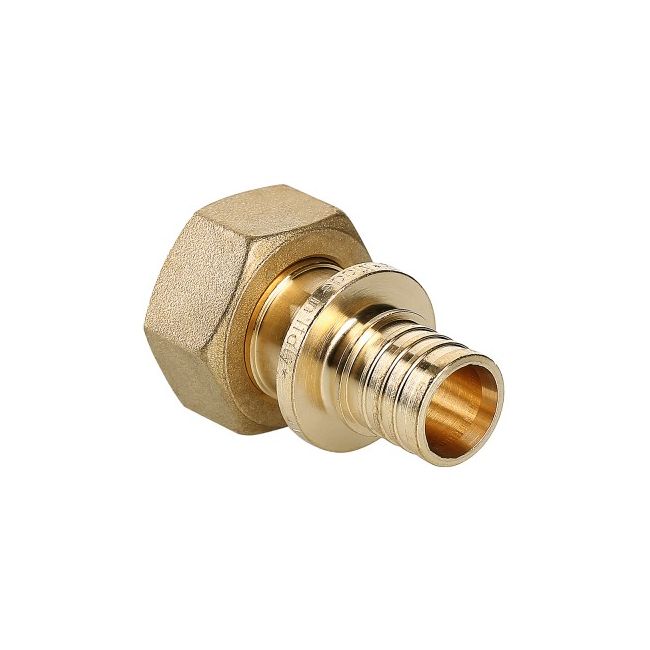Соединитель надвижной с накидной гайкой 20(2,8) х 1/2" Valtec VTm.422.BG.002004 