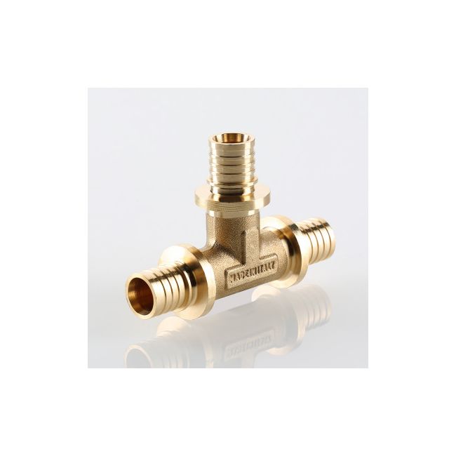 Тройник надвижной 16(2,2) х 16(2,2) х 16(2,2) Valtec VTm.431.BG.161616, Для трубы диаметром, мм: 16, Толщина стенки, мм: 2,2 ,фото 2