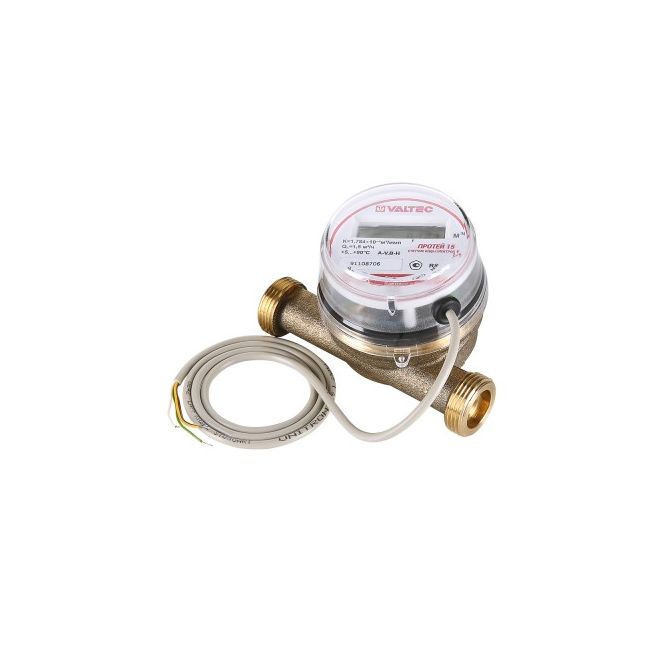 Водосчетчик универсальный с проводными и беспроводными интерфейсами передачи данных, Размер изделия: 1/2, 110 мм, M-Bus 