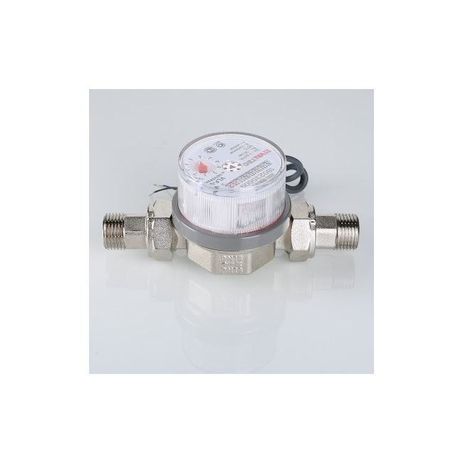 Водосчетчик унив, квартирный, с импульсным выходом, до +90^С, 1,5м3, 1/2", 80 мм (NEW) Valtec VLF-15U-I ,фото 3