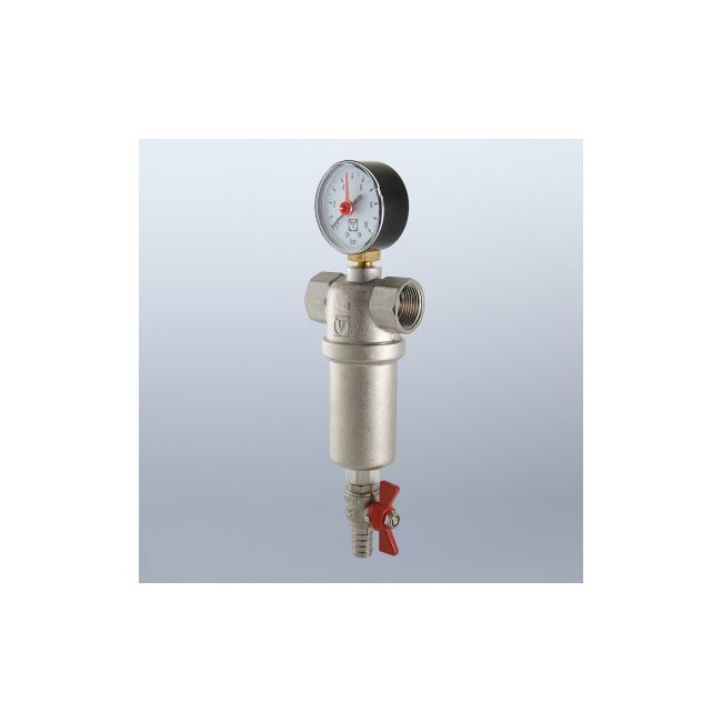 Фильтр промывной (самоочищающийся) 1/2" Valtec VT.389.N.04, Размер изделия: 1/2 ,фото 2