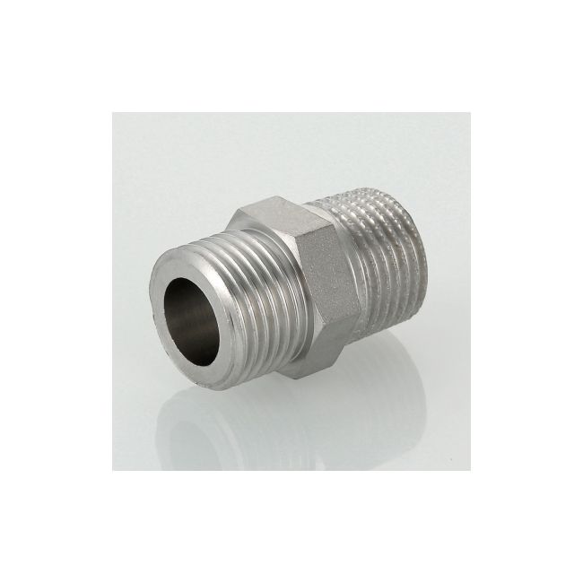 Ниппель нерж. сталь 1/2"х1/2" Valtec VTi.582.I.0404, Резьба подключения: 1/2" ,фото 3