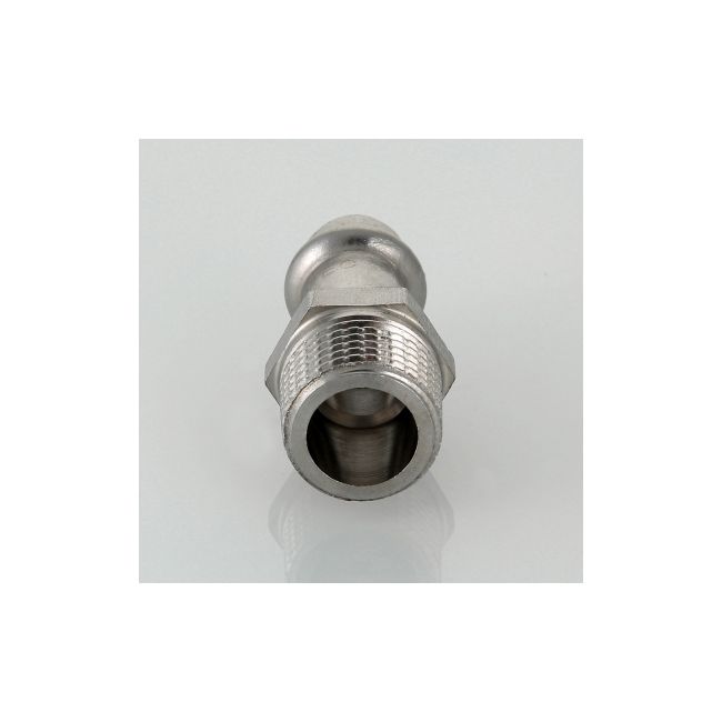 Соединитель нерж. сталь с нар.р. 15х1/2" Valtec VTi.901.I.001504, Для трубы диаметром, мм: 15, Резьба подключения: 1/2" ,фото 4