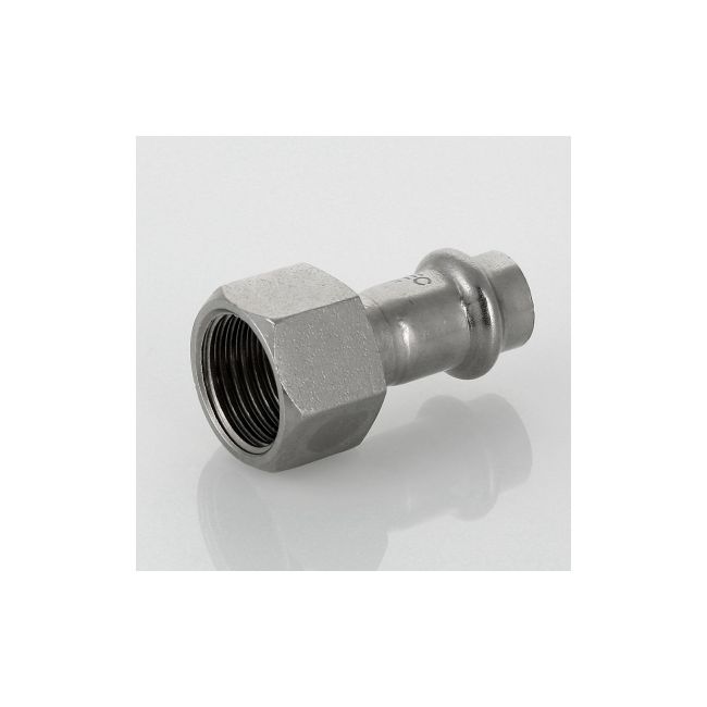 Соединитель нерж. сталь с вн.р. 15х1/2" Valtec VTi.902.I.001504, Для трубы диаметром, мм: 15, Резьба подключения: 1/2" ,фото 3