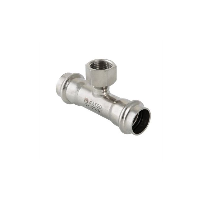 Тройник с вн.р. нерж. сталь 18х3/4" Valtec VTi.932.I.180518, Размер изделия: 18 мм х 3/4 