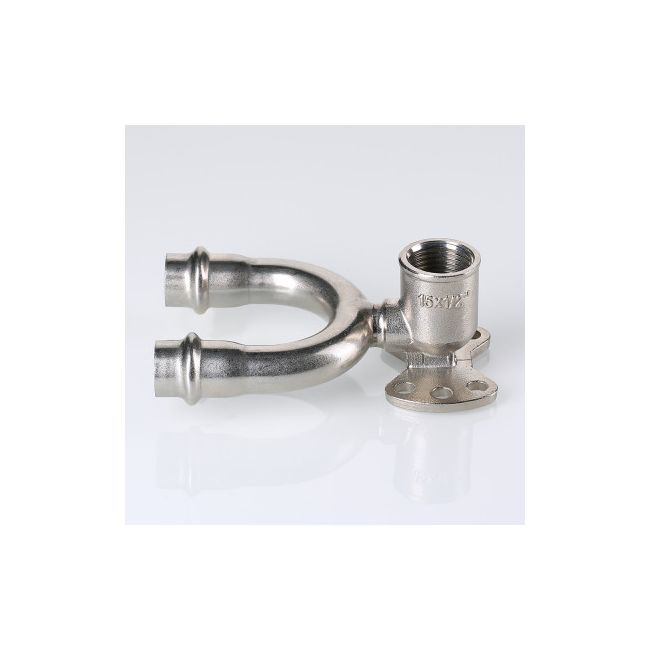 Водорозетка проходная нерж. сталь 15х1/2" Valtec VTi.954.DI.150415 ,фото 4