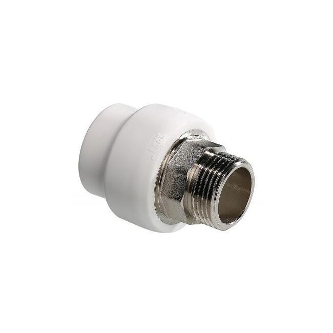 Соединитель PPR под ключ с переходом на нар. р. 40х1 1/4" Valtec VTp.707.0.04007, Размер изделия: 40x1 1/4 