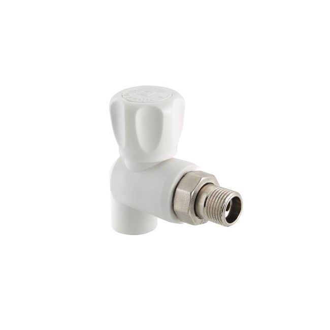 Кран PPR со сгоном угловой 25х3/4" Valtec VTp.718.0.02505, Размер изделия: 25 мм х 3/4 