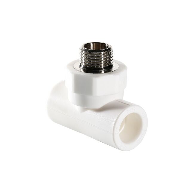 Тройник PPR с переходом на нар. р. 32х3/4" Valtec VTp.733.0.03205, Размер изделия: 32x3/4 