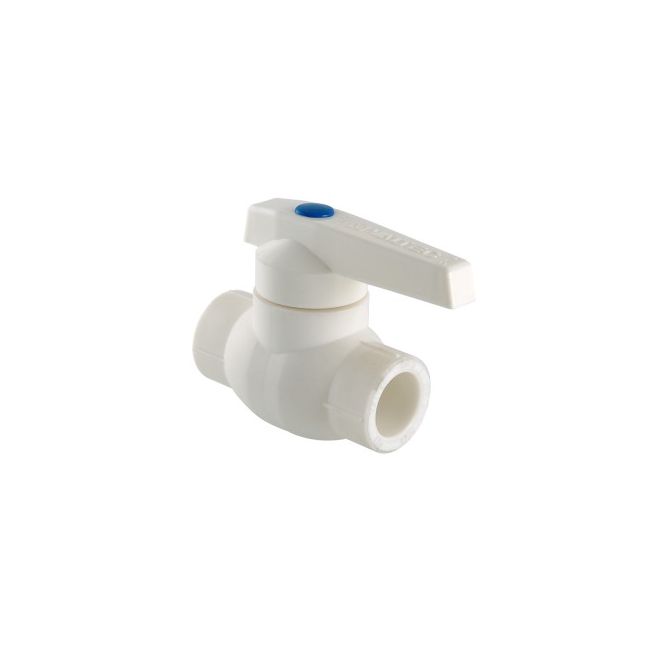 Кран PPR с латунной обоймой, 32мм Valtec VTp.744.0.032, Для трубы диаметром, мм: 32 