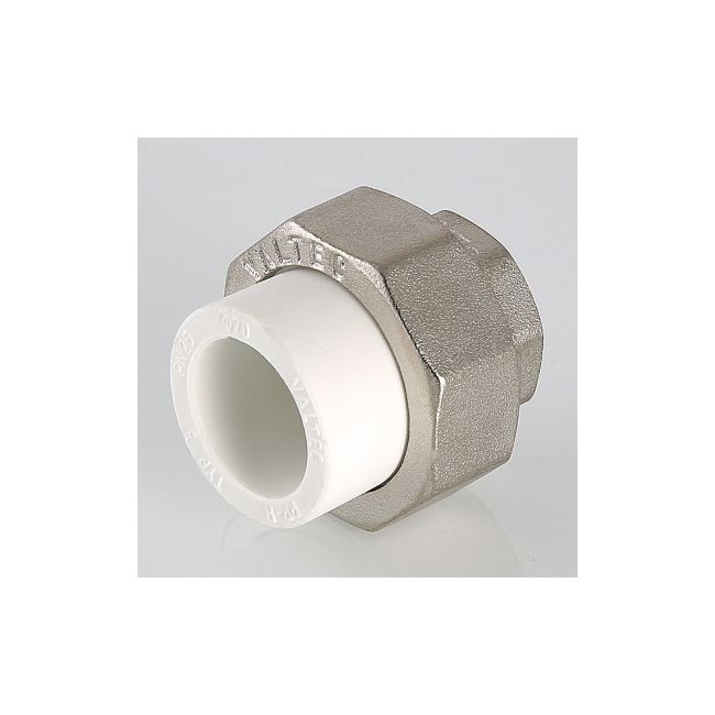 Муфта PPR разъемная с переходом на вн. р. 20х1/2" Valtec VTp.762.0.02004, Для трубы диаметром, мм: 20, Резьба подключения: 1/2" вн ,фото 4