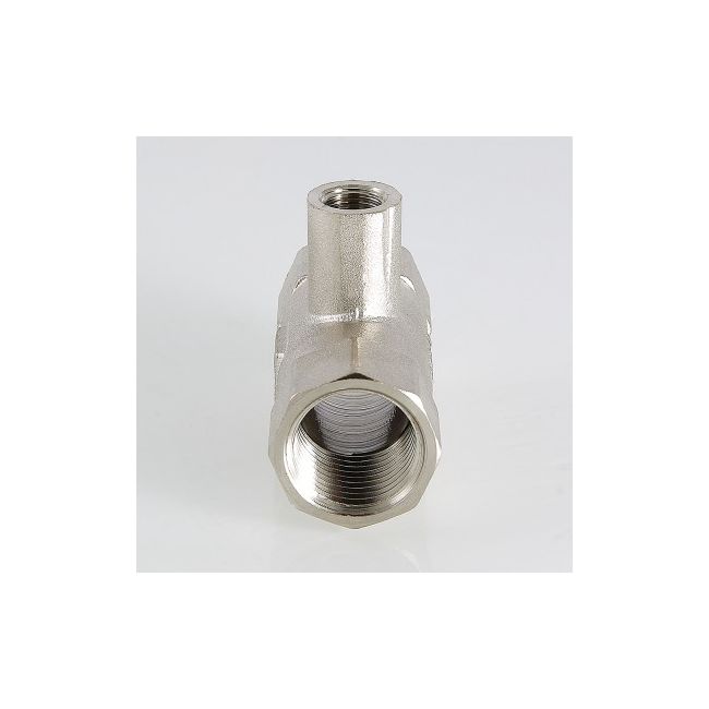 Тройник под датчик теплосчётчика, 1/2"х M10 х1/2" вн.-вн.-вн. Valtec VTr.250.N.0004, Размер изделия: 1/2 х M10 х 1/2 ,фото 2