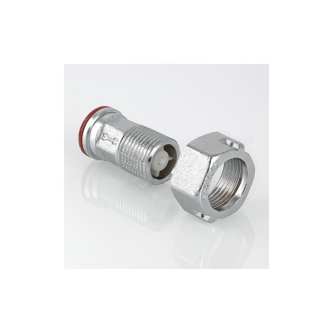 Полусгон с накидной гайкой, с обратным клапаном 1/2" Valtec VTr.612.N.0004 ,фото 5