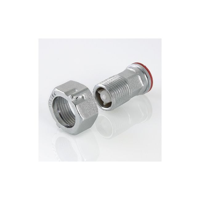 Полусгон с накидной гайкой, с обратным клапаном 1/2" Valtec VTr.612.N.0004 ,фото 3