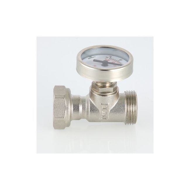 Тройник с термометром Евроконус Valtec VT.4615.0.0 ,фото 3