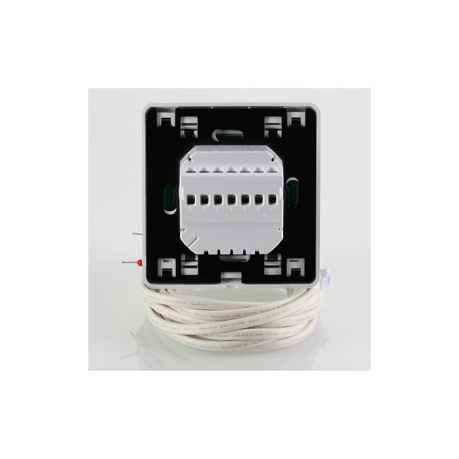 Хронотермостат электр. комнатный с датчиком температуры пола (НЗ и НО сервоприводы, 24-220В) Valtec VT.AC709.0.0 ,фото 2