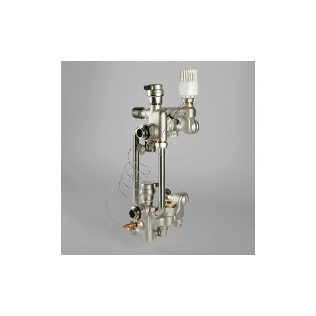 Насосно-смесительный узел с термоголовкой, без насоса, монтажная длина насоса 180 мм Valtec VT.COMBI.0.180 ,фото 3